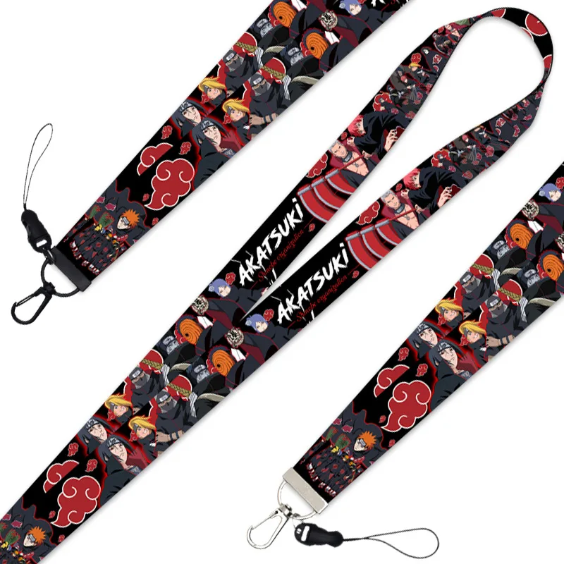 

C781 New Anime Lanyard For Keychain ID Card Pass Gym Mobile Phone USB Badge Holder Key Ring Neck Straps Accessories