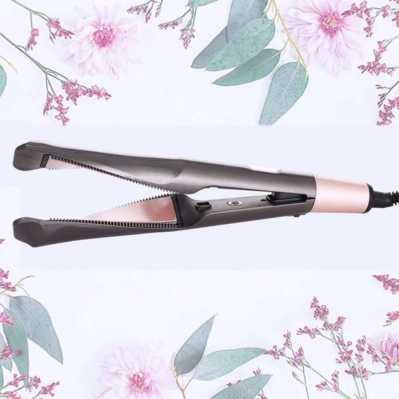 Professional Flat Iron LED Hair Straightener Curlers Twisted Plate 2 in 1 Ceramic Curling Iron hair curler for All Hair Types
