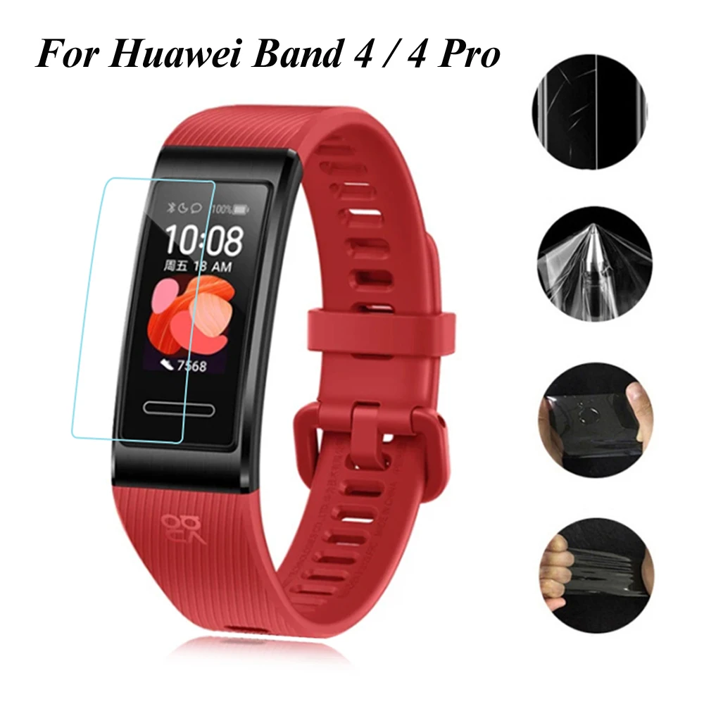 Hydrogel Защитная пленка для экрана мягкая защитная из ТПУ полное покрытие Huawei Band 4 Pro