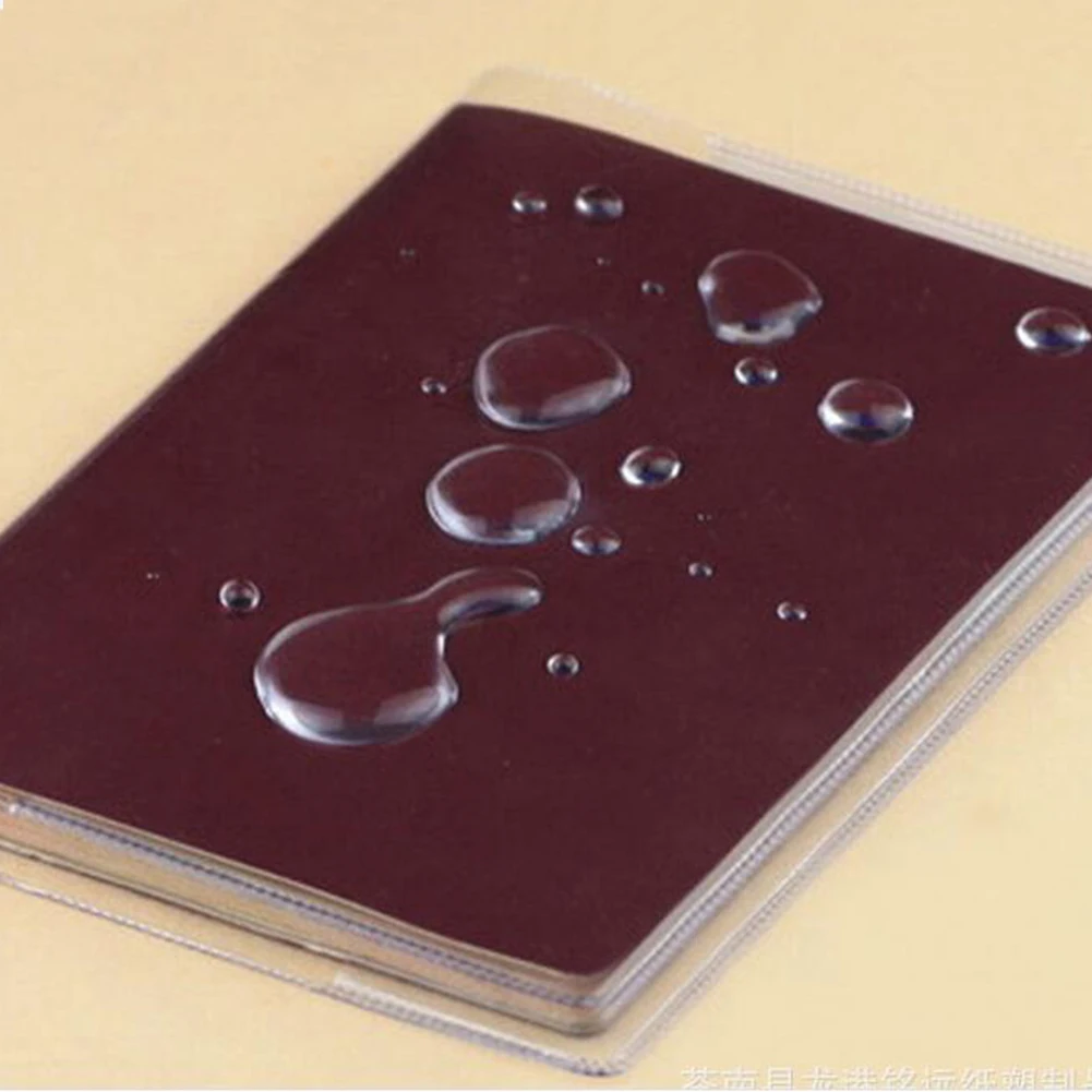 2/4pcs Waterproof Travel Passport Holder Cover Transparent Pvc Id Card Vaccination Certificate Protective Case | Спорт и развлечения