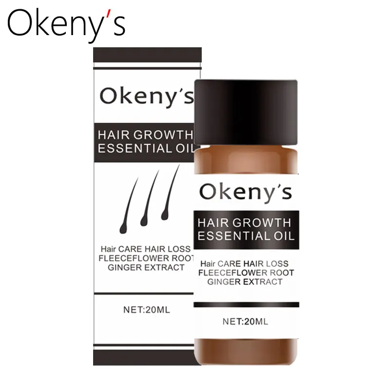 Okeny's 20 мл эссенция для роста волос быстрая мощная Уход за волосами Эфирное Масло