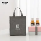 Новая стильная сумка для бенто BUBM, сумка-холодильник, школьные сумки для хранения еды, свежий дорожный органайзер для еды, аксессуары для льда