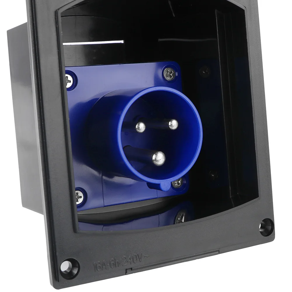 Розетка с крышкой главная входная розетка для автодома 220-240 В 16 А жилого