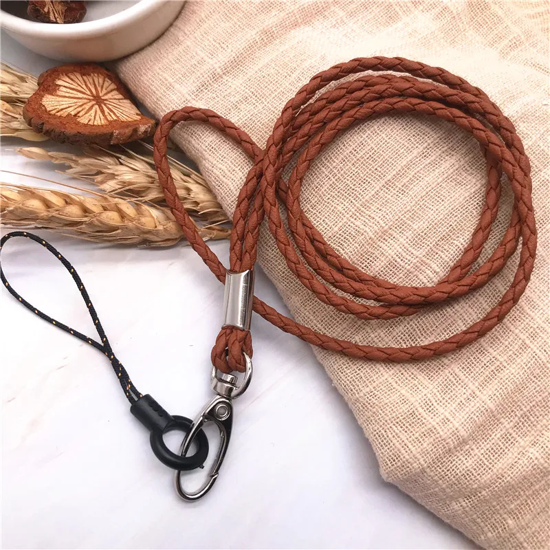 Новые мягкие из искусственной кожи с узором строка шейный регулируемый ремешок