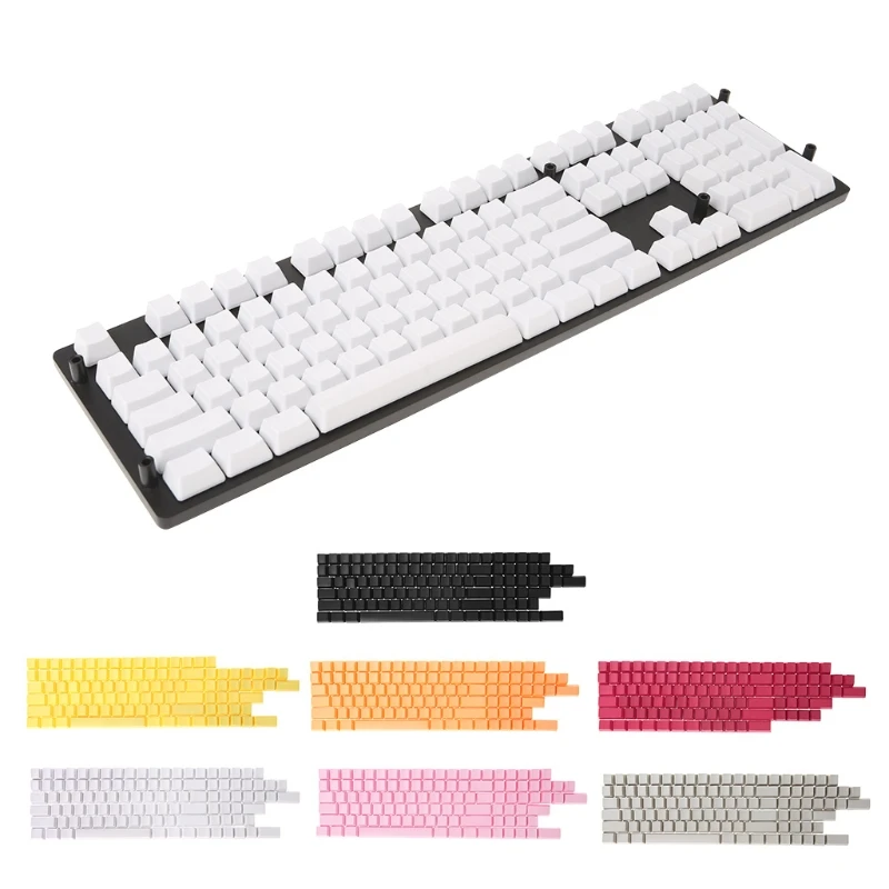 

Blank 104 ANSI ISO layout Thick PBT Keycap For OEM Switches Mechanical Keyboard