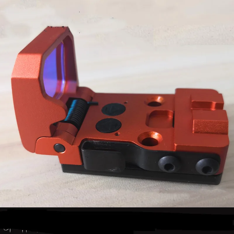 Тактическая задняя визирная пластина Glock базовое крепление RMR VISM с красной точкой