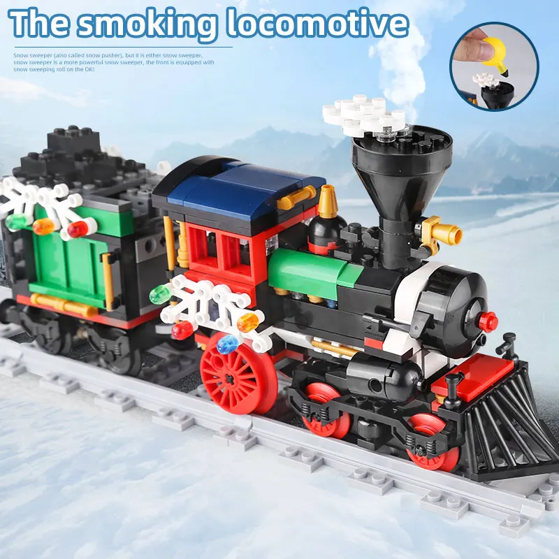 36001 техника города зимние праздники Рождество радиоуправляемая станция с