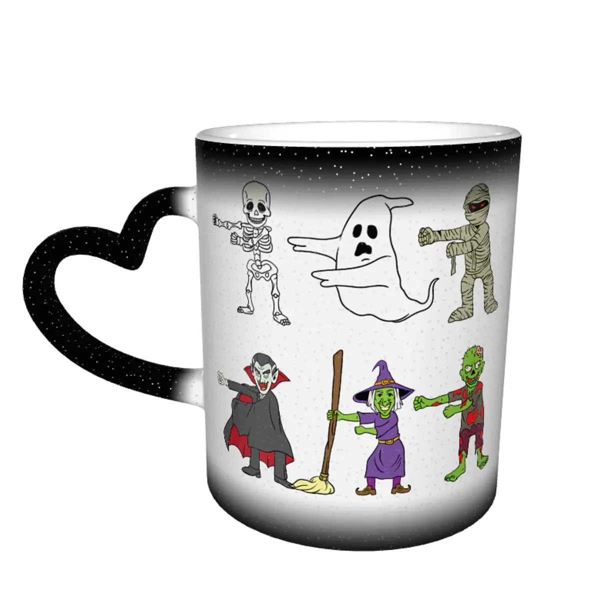 

Ghost Mug Ceramic Cereal Mug That Changes Color Wholesale Fashion Cups