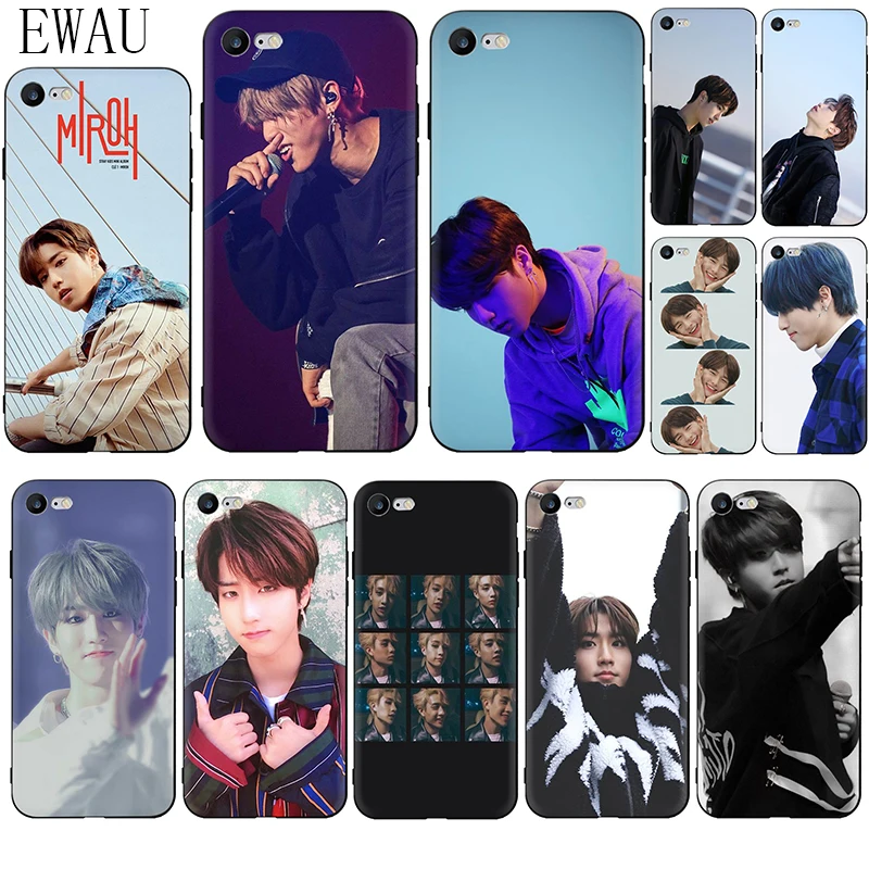 Мягкий силиконовый чехол для телефона с принтом EWAU Han Jisung Stray Kids iphone 12 Mini X XR XS 11 Pro Max