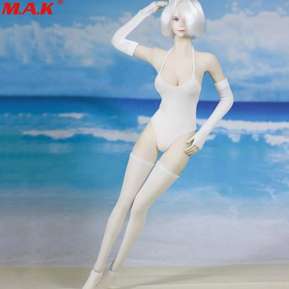 

1/ 6 Scale Feamle Suspenders Underwear Women’s Swimwear Underwear & Stockings & SleevesFor 12" TBLeague Seamless Body