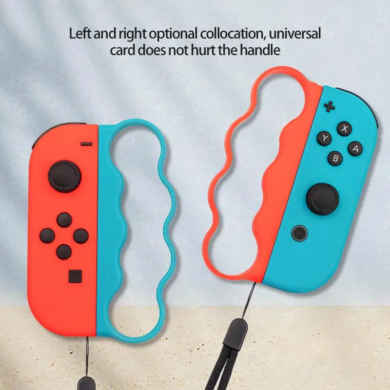 

Newest For Nintendo NS Switch Aerobic Boxing Grip Fitness Boxer Ring Grip High-quality ABS For Switch joy-con Gaming Accessories