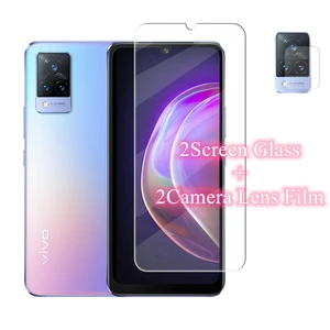 for vivo v21 tempered glass for vivo v21 v21e v20 v20se v23e glass protective glass screen protector phone film for vivo v21 free global shipping