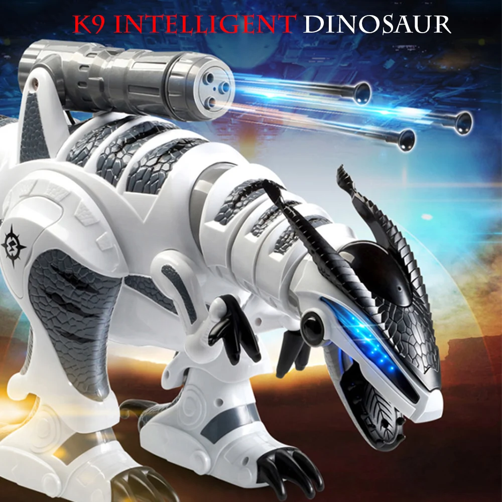 Игрушки LE NENG K9 RC робот динозавр файтинг программируемый сенсорный музыкальный