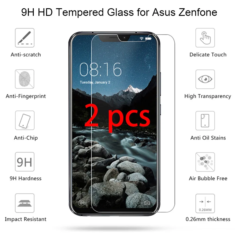 2 шт.! Защитное стекло для Asus Zenfone ZE552KL ZE601KL ZS551KL закаленное ZU680KL | Мобильные телефоны