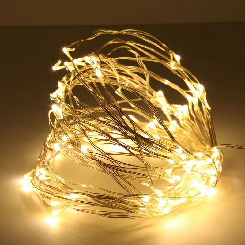 

2M 3M Garland Led Fairy light Battery Operated Mini LED Starry Fairy String Christmas Light for Wedding Bedroom DIY Decoration