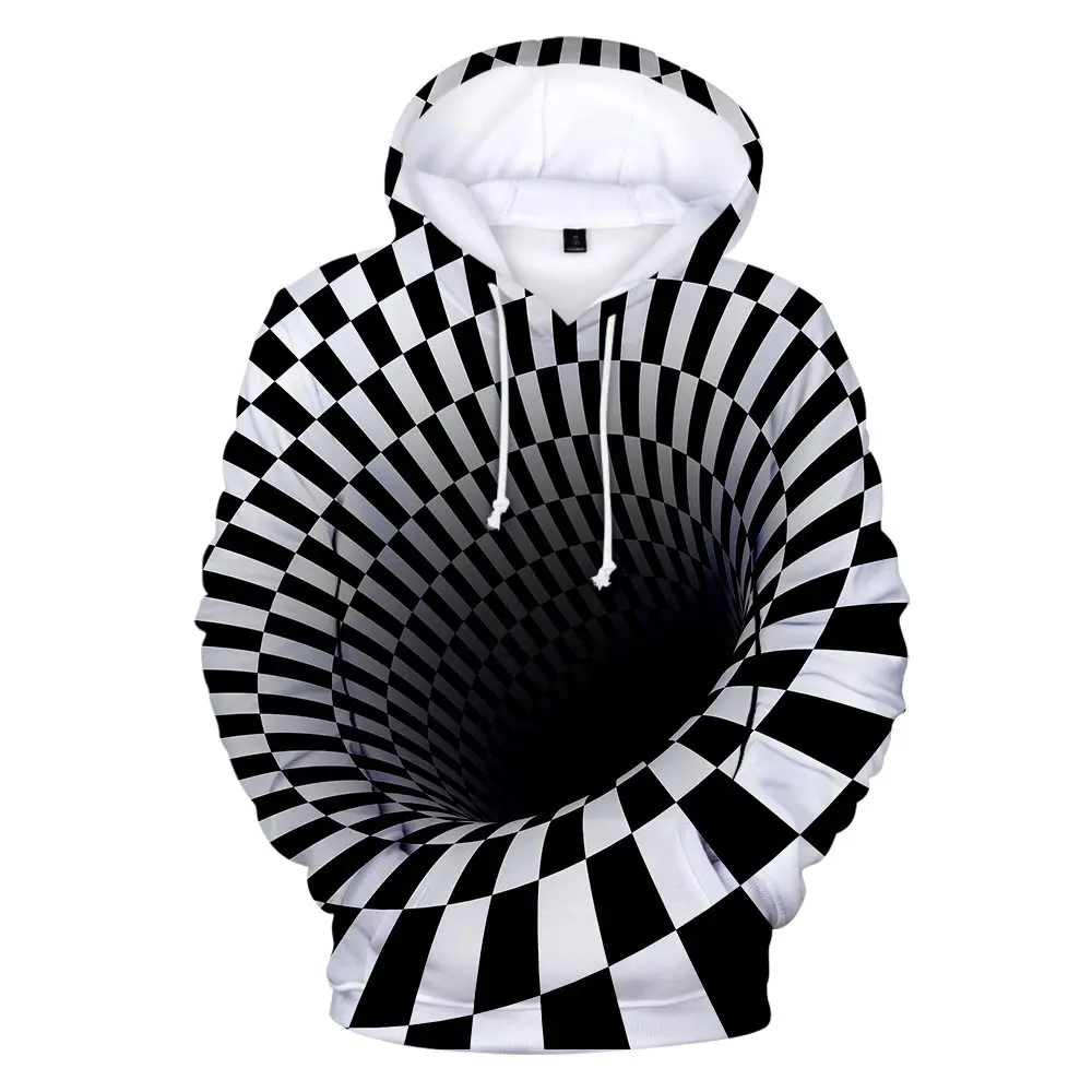 3D вареный воспоминания Толстовка для мужчин и женщин Красочные психоделические