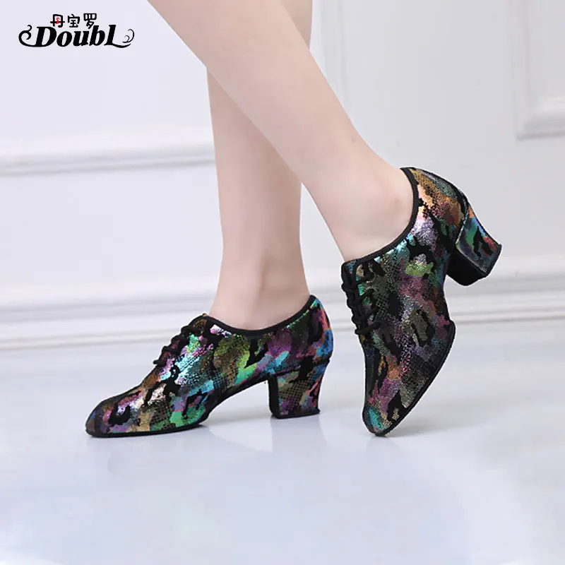 Модные новые стильные удобные всесезонные танцевальные туфли вальс