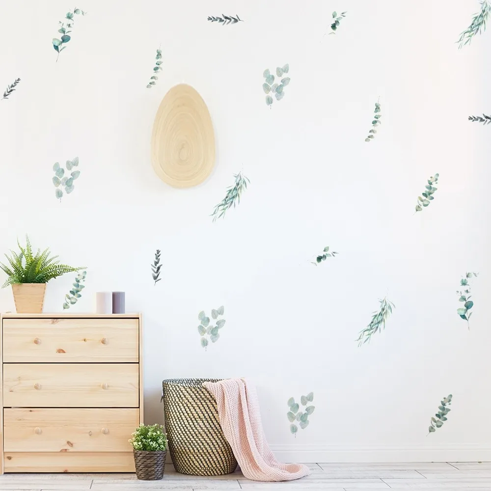 6 шт./компл. ПВХ самоклеющиеся наклейки на стену настенные украшения креативные