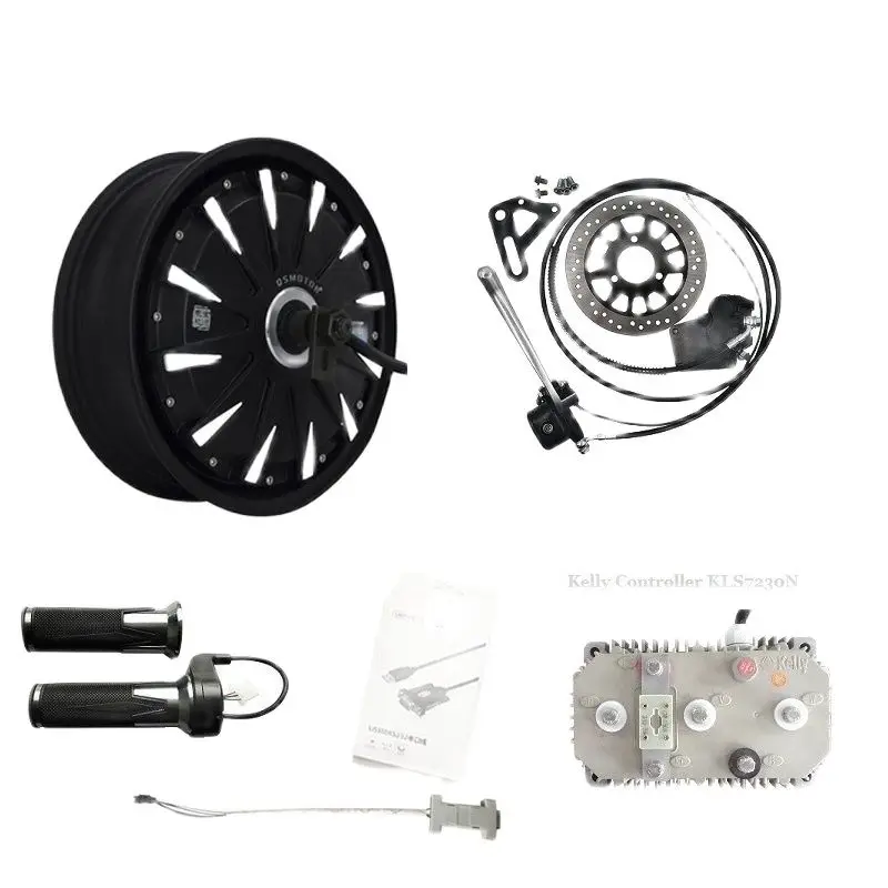 

3000W 72V 12inch Wheel Hub Motor Conversion kits with Regenerative function (Max. speed 70kph)