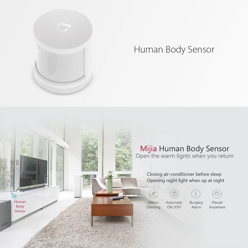 Xiaomi MIJIA 5 в 1 комплект для умного дома Многофункциональный шлюз ZigBee Socket Hub датчик