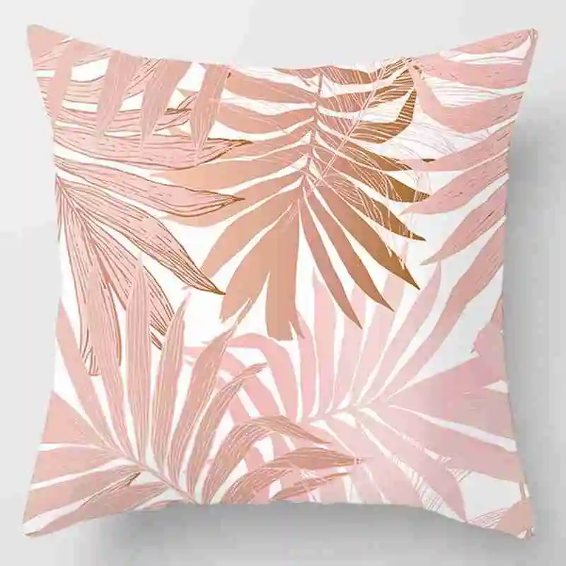 

Pink Feather Pillowcase Nordic Modern Simplicity Style Pillow Covers Decorative Throw Pillows Home Decor Pillowscover NEW