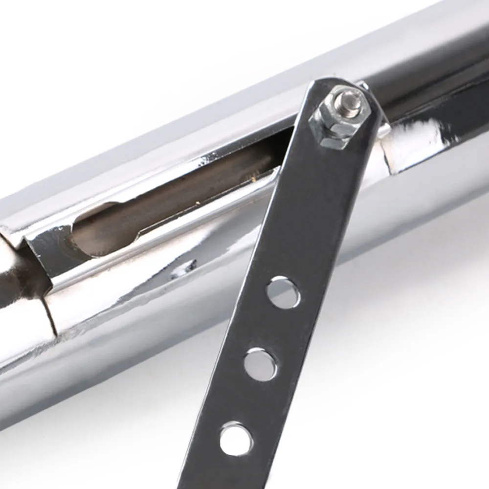 Выхлопной глушитель для мотоциклов из нержавеющей стали Кафе Racer черная