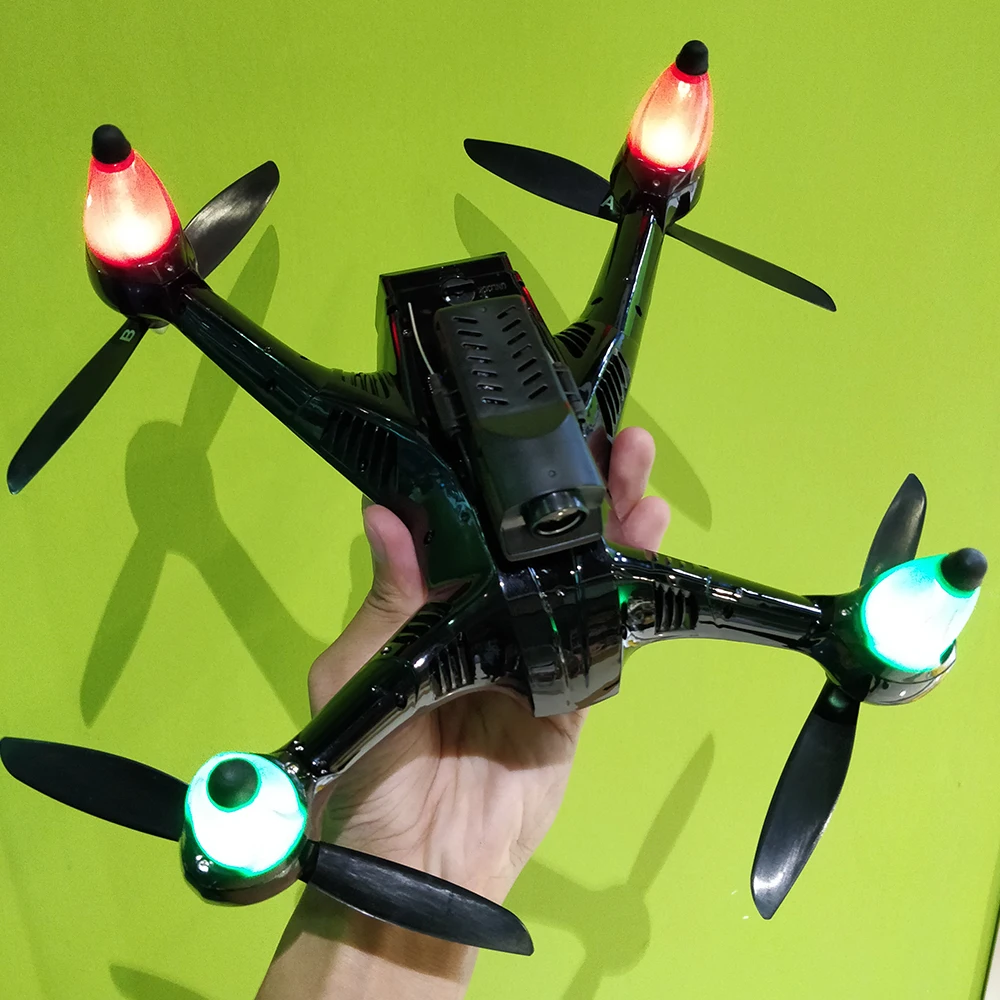 Квадрокоптер GW198 Радиоуправляемый GPS бесщеточный Wi-Fi FPV с камерой VS F11 |