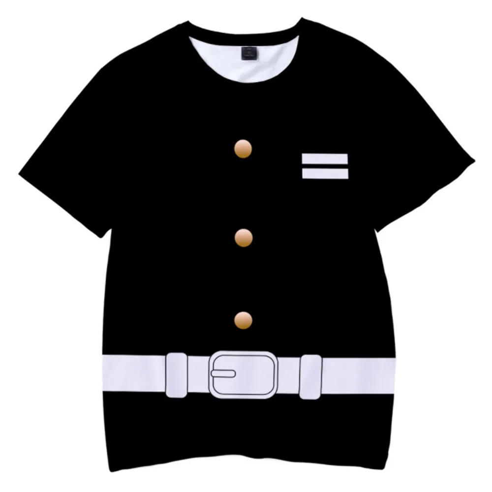 

Riman Ghost Slayer Peripheral Adult Children 3D Digital Printing Short Sleeve T-shirt