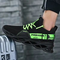 men lightweight blade running shoes shockproof breathable male sneakers walking mens gym shoes athletic shoes tenis masculino