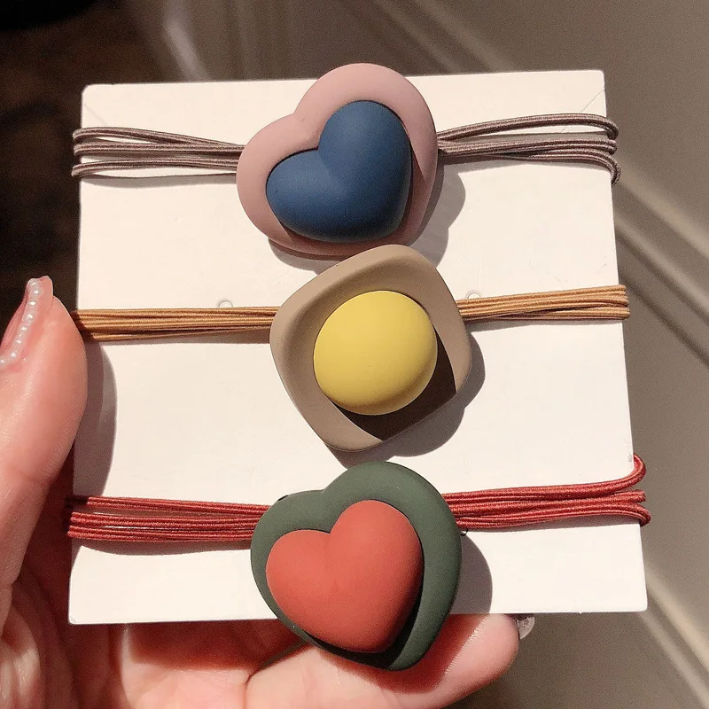 Повязка на голову женская нейлоновая в форме сердца тонкая эластичная |