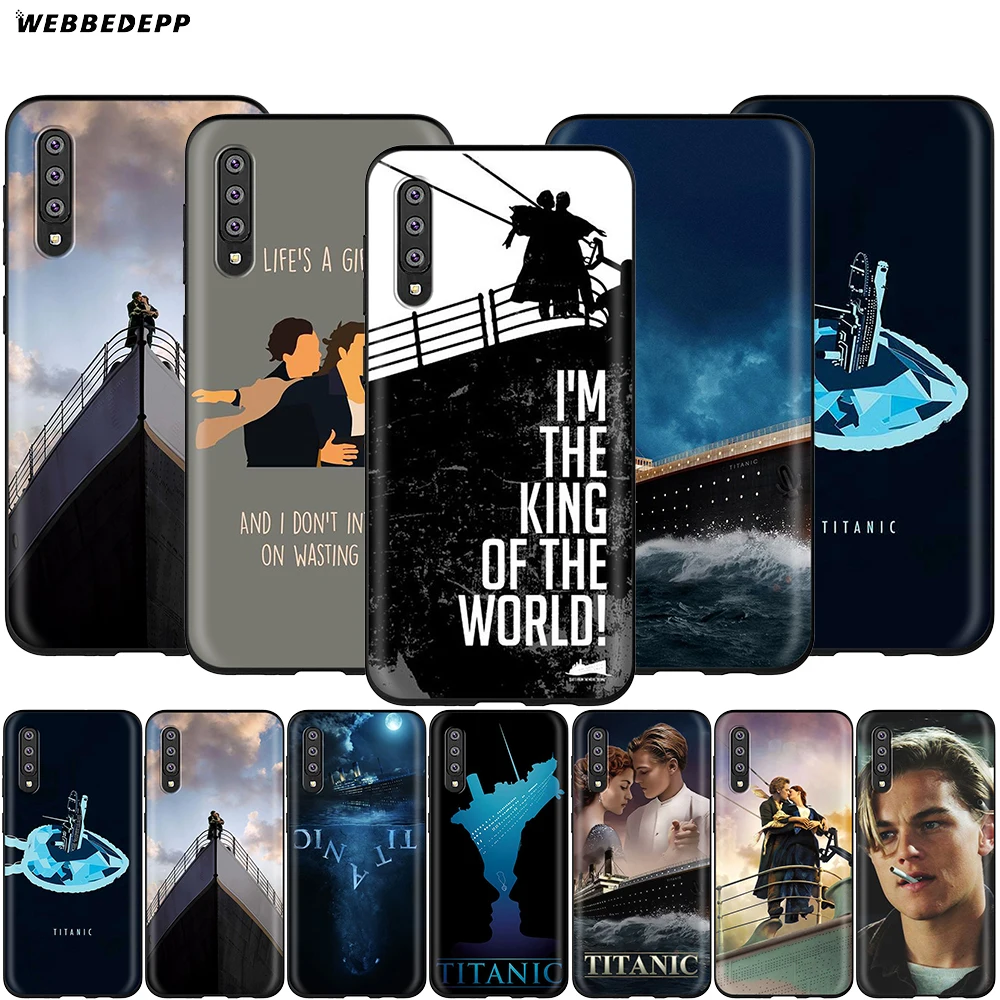 Webbedepp чехол с фильмом Титаник для Samsung Galaxy A3 A5 A6 Plus A7 A8 A9 J6 M20 A10S A20S A30S A40S A50S|Бамперы| |
