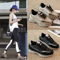 thick soled sports shoes fall and winter versatile anti velvet trend womens sports shoes womens board shoes