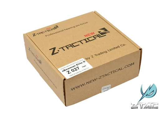 Z-TAC Softair наушники для рации страйкбол Bowman Elite II для охоты ipsc Arsoft тактическая гарнитура Регулируемая Z027