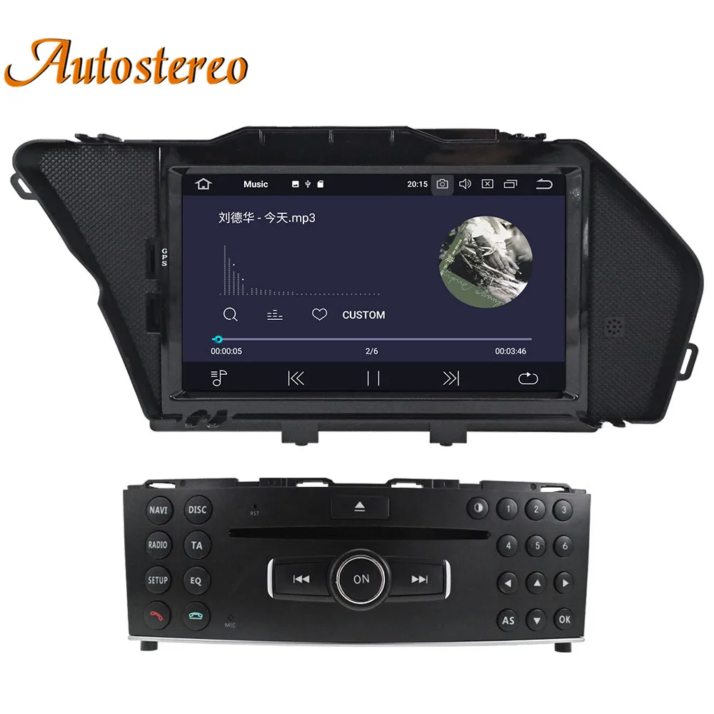 DSP Android 9 64G Автомобильный dvd-плеер gps навигация для Mercedes-Benz GLK-Class X204 2008-2010 автомобильный стерео Мультимедийный Плеер