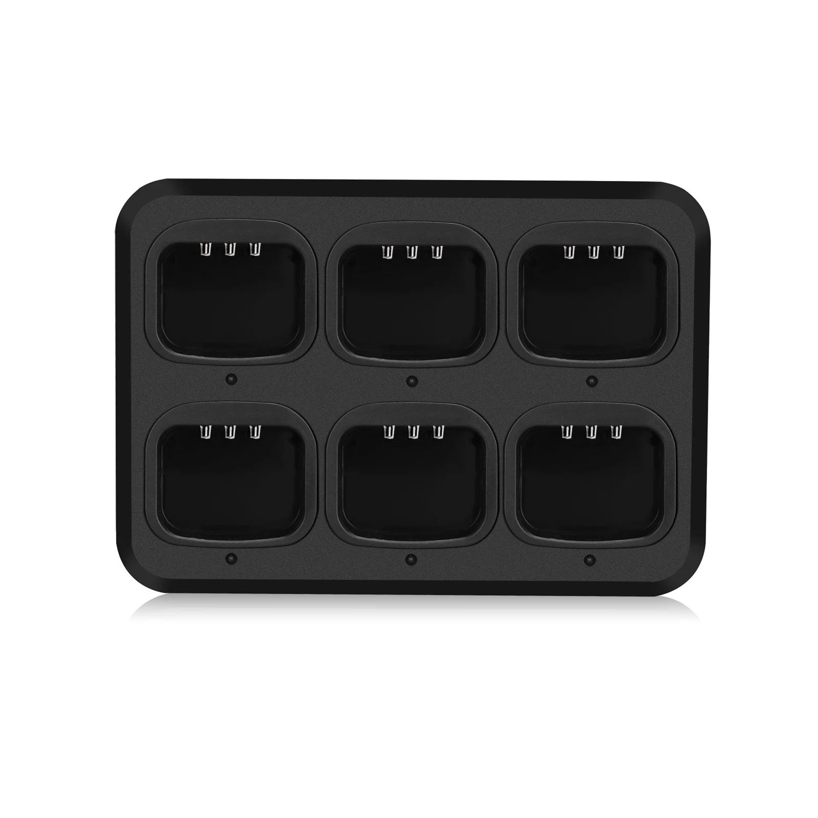 Быстрое шестистороннее зарядное устройство однорядное для раций/зарядное TYT MD 380