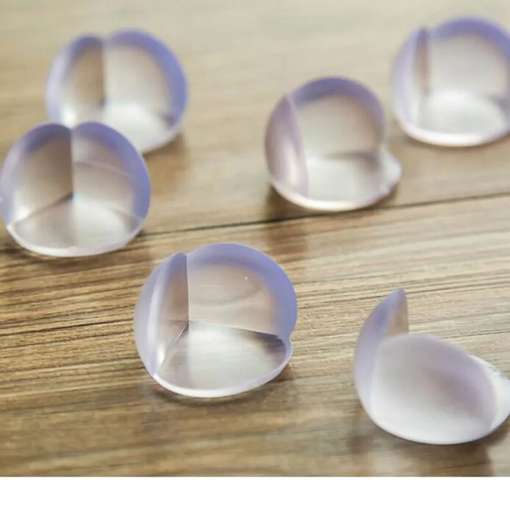 6 маленьких детей безопасности Мягкий Силиконовый протектор стола для угловая