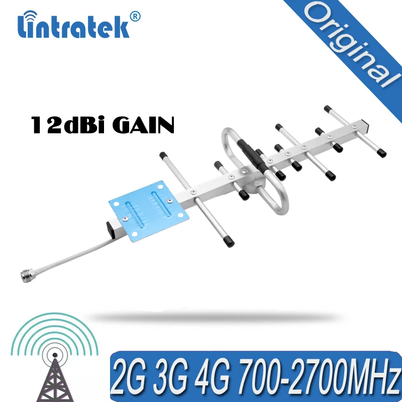 Комплект антенн 700-2700 МГц для ретранслятора сигнала GSM WCDMA DCS усилитель UMTS 4G LTE 12dBi