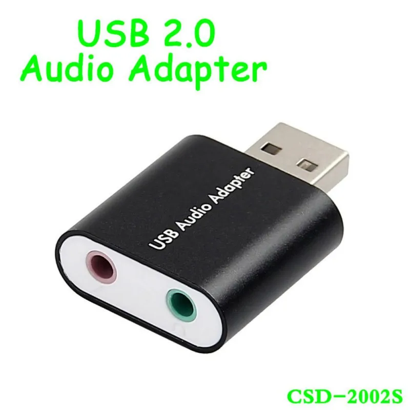 Внешняя звуковая карта типа C USB 3 5 до 7 1 мм стерео аудио адаптер для микрофона