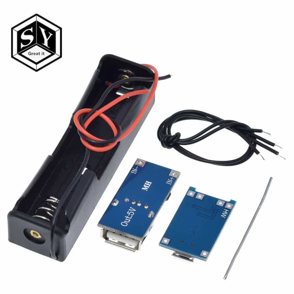 5V 1A Micro USB 18650 литиевая батарея зарядная плата модуль зарядного устройства+ защита двойные функции TP4056