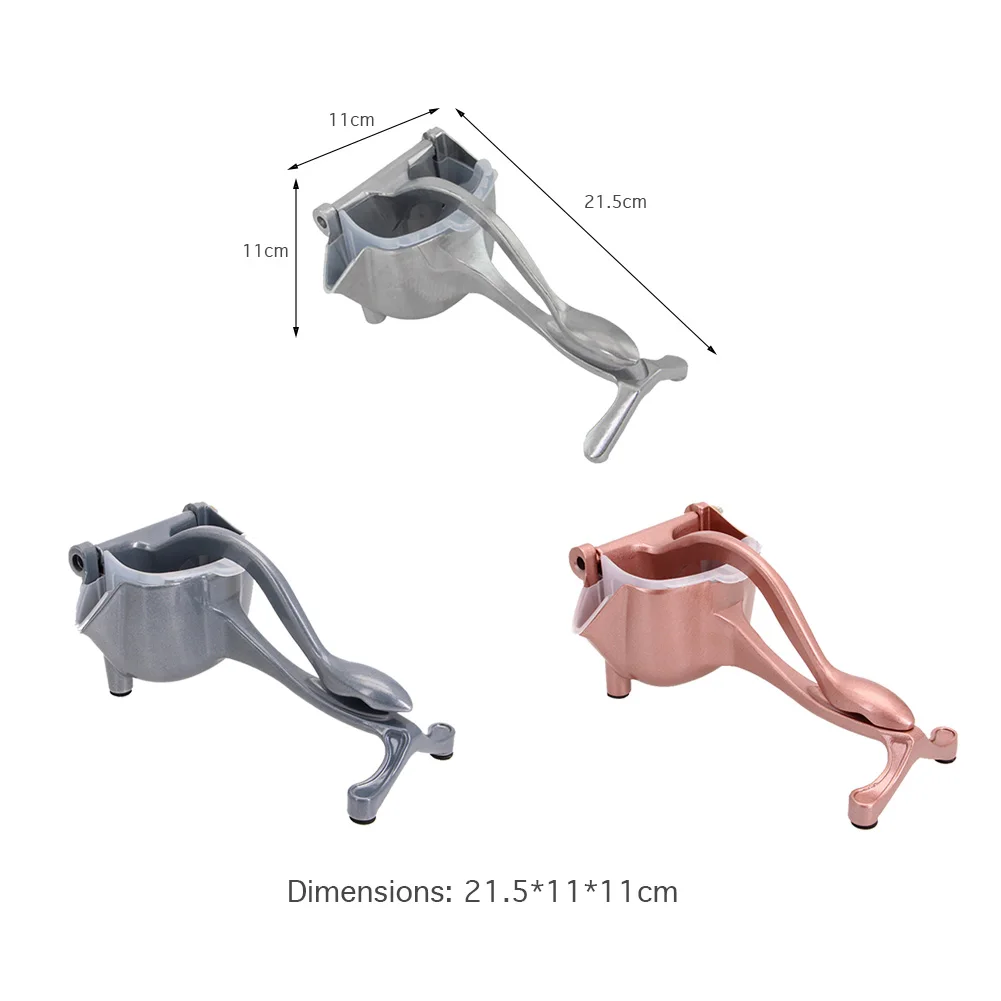 

Manual Fruit Juicer Aluminum Alloy Hand Pressure Squeezer Lemon Orange Fresh Juicer Kitchen Save Effort Machine