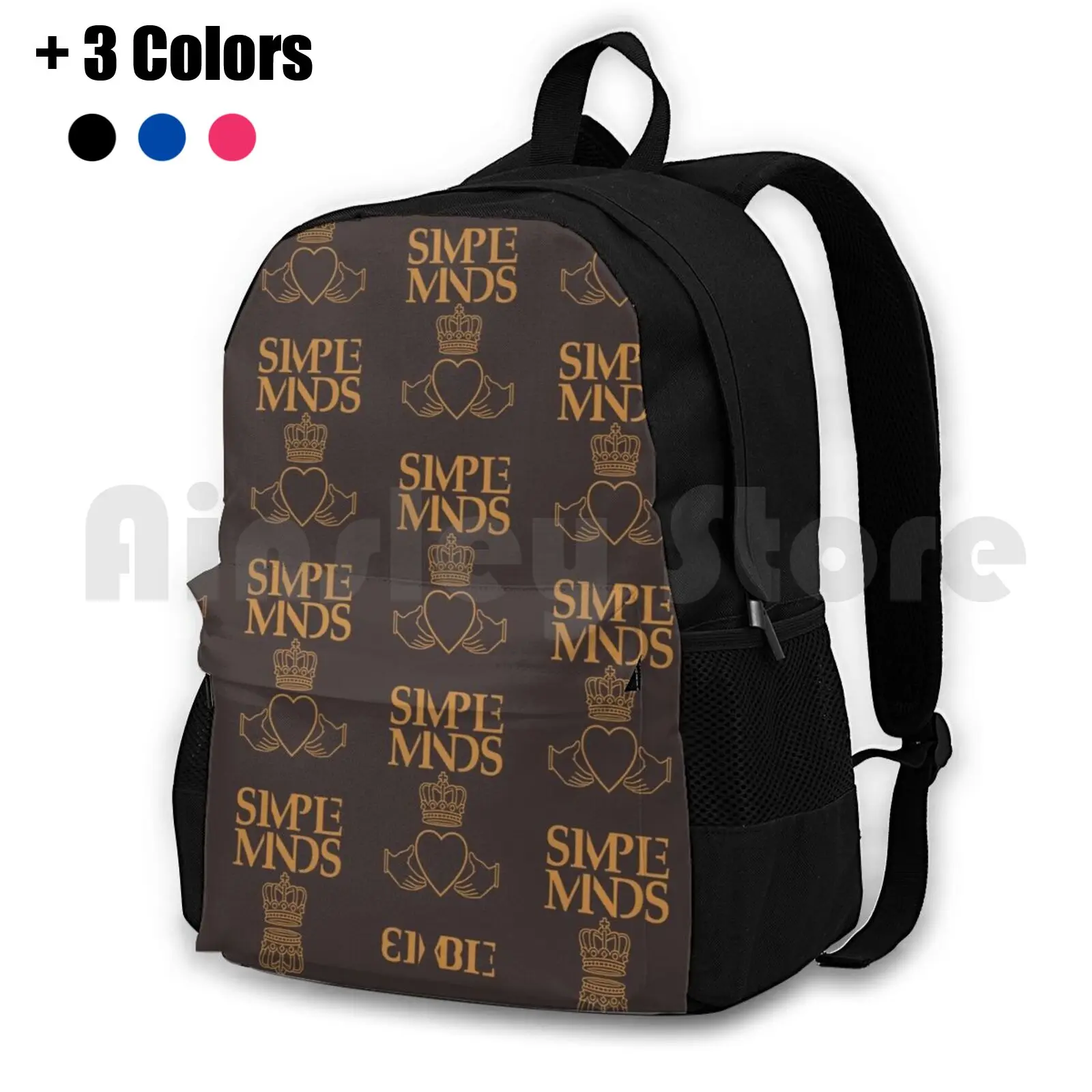 

Simple Minds Logo Outdoor Hiking Backpack Waterproof Camping Travel Alive And Kicking Dont You Forget About Me The Breakfast