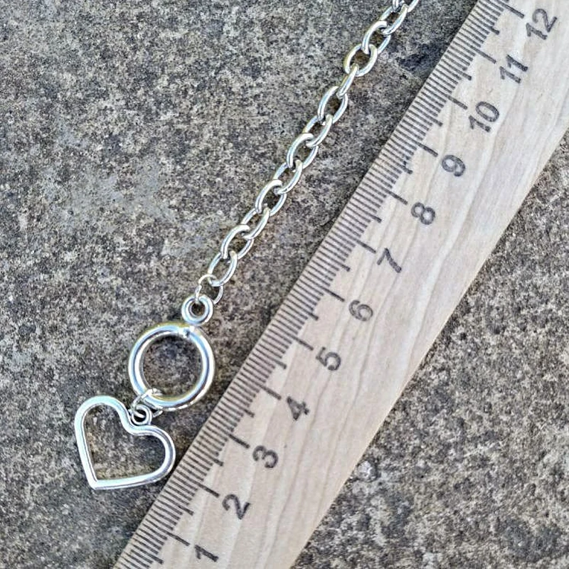 

Fashion Simple Love Heart Pendant Choker Necklace for Women Gold Silver Color Clavicle Chain Female Statement Party Jewelry