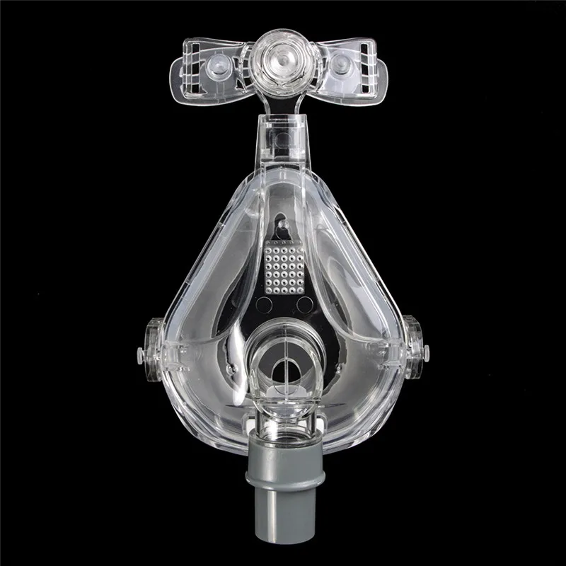 FM1 маска для лица CPAP Авто CPAP BiPAP маска с бесплатным головным убором Белый s m l для сна апноэ OSAS храп людей