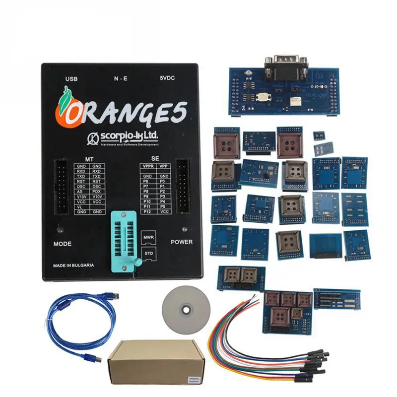 Новейший OEM Orange5 с полным адаптером профессиональный полный пакет оборудования+ Расширенная функция программного обеспечения оранжевый 5 с русским