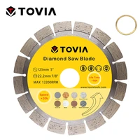 tovia circular diamond saw blades 125mm cutting porcelain tile ceramic saw disc for granite marble concrete stone cutting disc