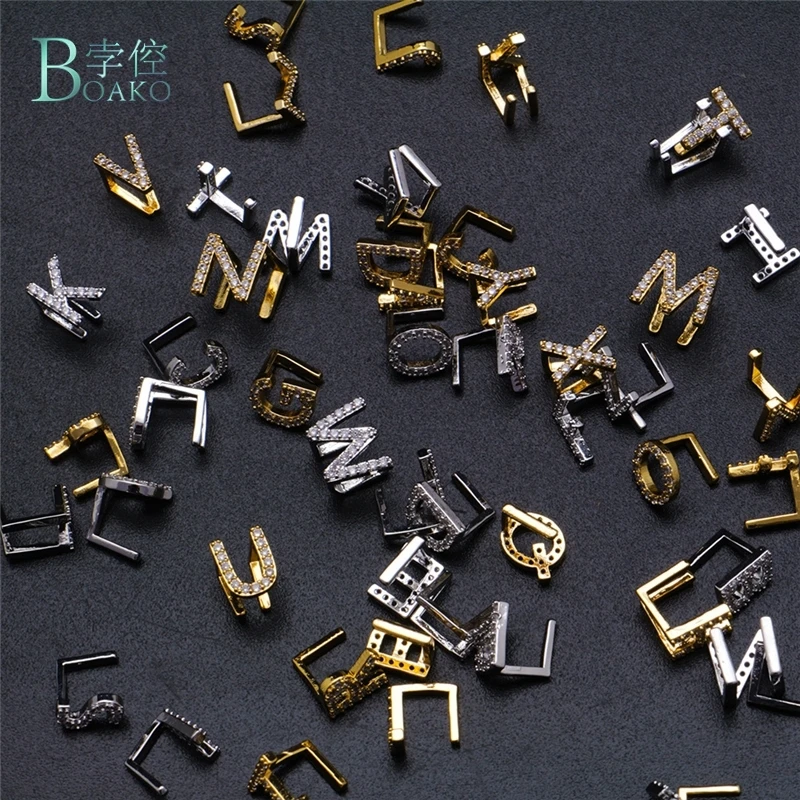 Хип-хоп 26 букв Золотые/серебряные зубы Grillz все Iced Out микро Pave CZ зубные грили с силиконовые Украшения для тела подарок B40