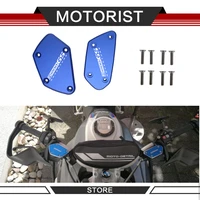 one pair of cnc aluminum alloy motorcycle brake fluid fuel tank oil tank cap for bmw r1200gs r1200 gs adv r 1200gs 2013 2018