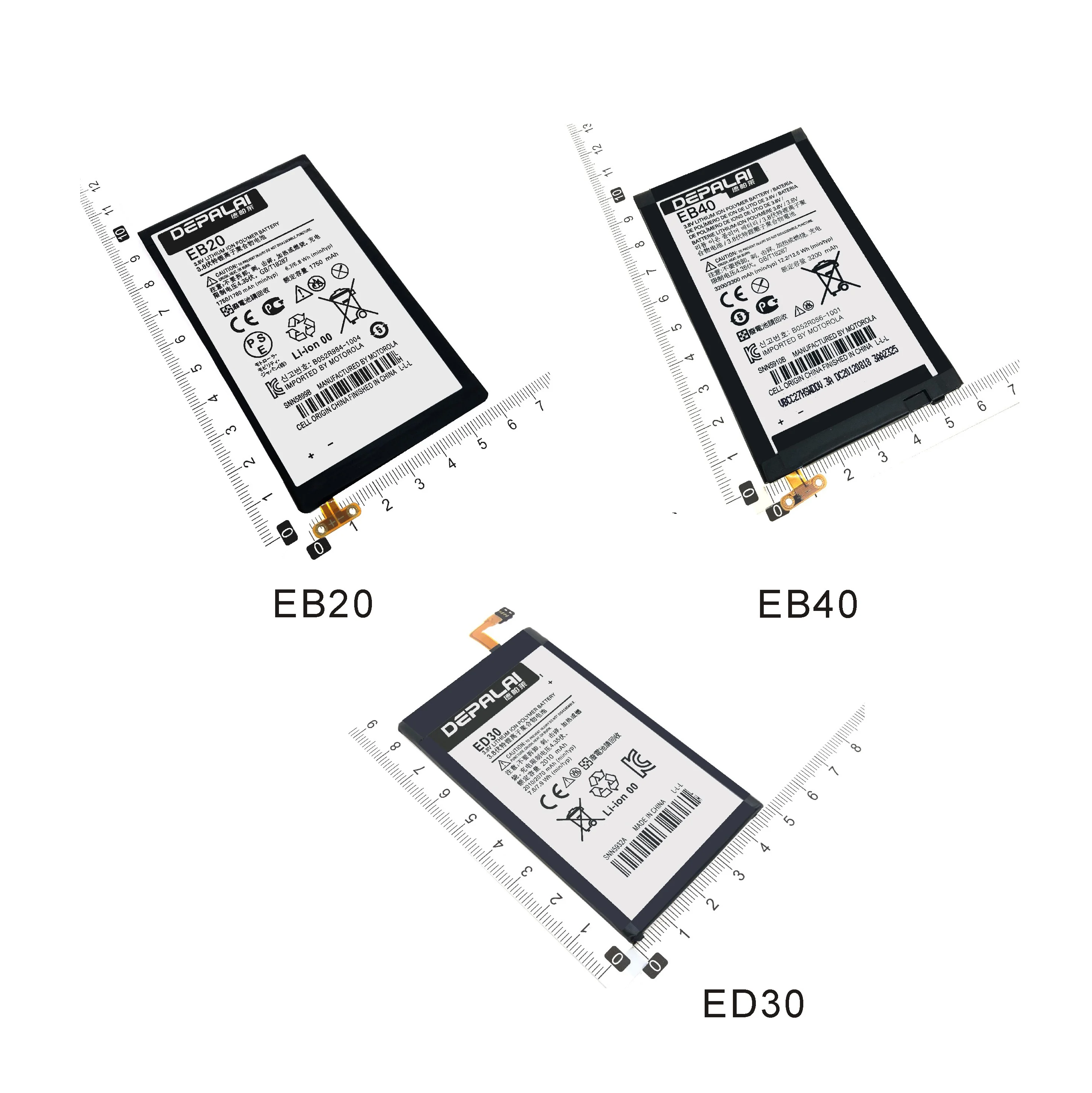 Аккумулятор EB20 EB40 ED30 для Motorola Moto XT910 XT912 MaxX MB886 DROID RAZR MT917 MT887 XT885 XT889 G G2 XT1028 XT1032