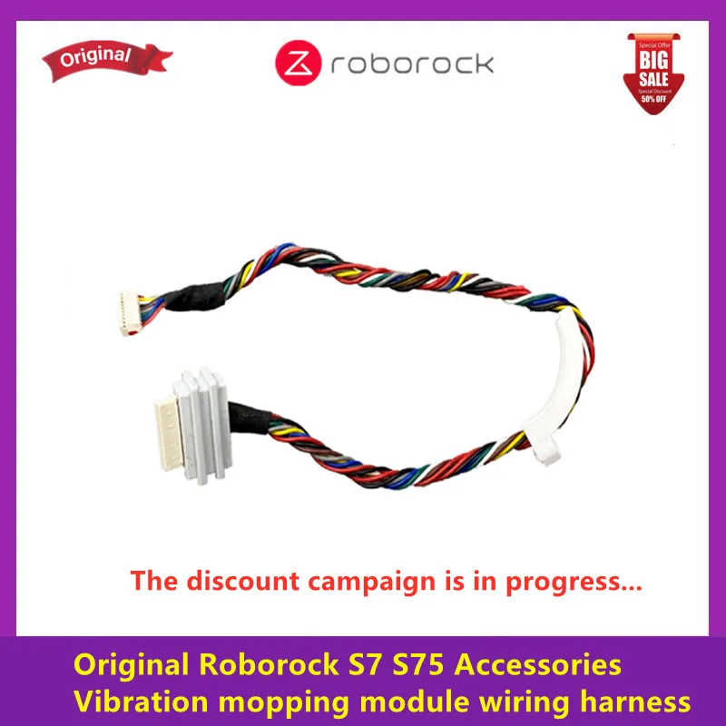

Brand new original Roborock S7 S75 model vibration mopping module wiring harness spare parts accessories