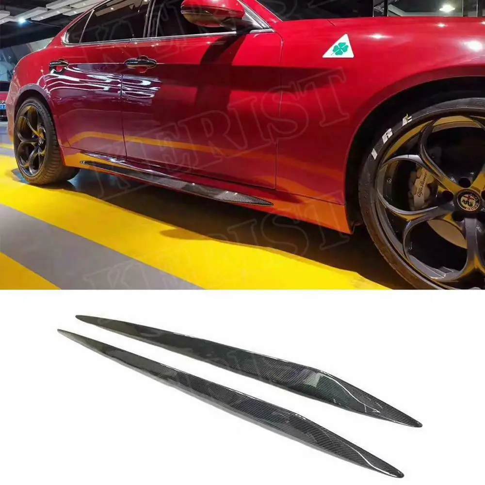 Наклейка для бокового бампера из углеродного волокна Alfa Romeo Giulia 2015 - 2019 |